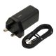5. I-BOX C-65 GAN PD65W Wandladegerätkabel, Schwarz