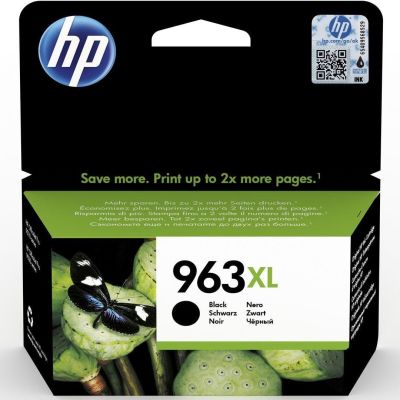 121. HP 963XL Original Tintenpatrone mit hoher Reichweite, Schwarz