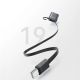 14. Joyroom JR-PBF29 20000mAh 22,5W Powerbank mit Doppelkabel - Schwarz