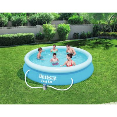 5. Bestway 57274 aufblasbarer Pool 366x76cm