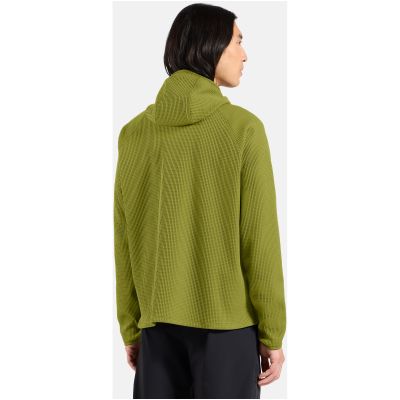 4. Herren-Midlayer-Hoodie ODLO CUBIC, grün
