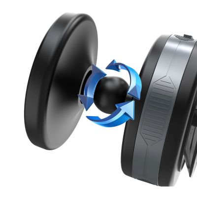 7. Wozinsky WUSQ-01 Autohalterung mit Qi-Ladegerät, kompatibel mit MagSafe, Schwarz