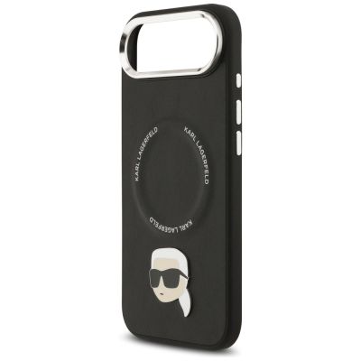 6. Karl Lagerfeld Karl Pin MagSafe Hülle für iPhone Air - Schwarz