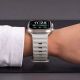 7. Tech-Protect Silikonarmband für Apple Watch 44 / 45 / 46 / 49 mm – Grau