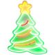 5. WAND-NEONLEUCHTE WEIHNACHTSBAUM