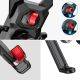 3. Joyroom Motorrad-Telefonhalter schwarz (JR-ZS288-m)