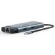 3. TP-LINK UH6120C Hub mit 2x USB-A 3.0, 1x USB-C 3.0, 1x USB-C PD, HDMI 4K, RJ45 GE