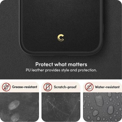 9. Spigen Cyrill Kajuk Mag Hülle mit MagSafe für iPhone 14 Plus – Schwarz
