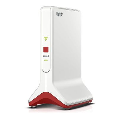 8. FRITZ!Repeater 6000 Tri-Band WLAN-Ethernet-Router (2,4 GHz/5 GHz/5 GHz) Rot, Weiß