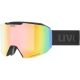 5. Skibrille UVEX Evidnt ATTRACT V + Etui schwarz/rainbow