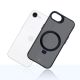 22. 3mk Smoke Case Mag&Stand für Apple iPhone 16E - Schwarz