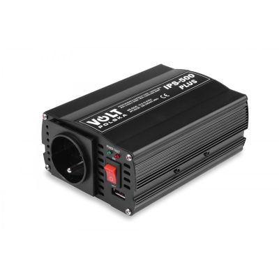VOLT POLSKA IPS-500 PLUS KONVERTER 12V / 230V 350/500 W