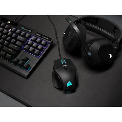 7. Corsair M65 RGB ULTRA Maus Rechte Seite USB Typ-A Optisch 26000 DPI