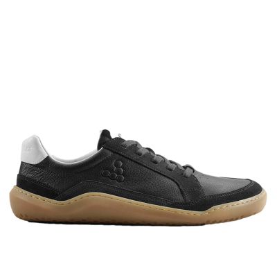 3. Vivobarefoot GOBI II SNEAKER PREMIUM LEDER HERREN OBSIDIAN Schuhe (309660-01)