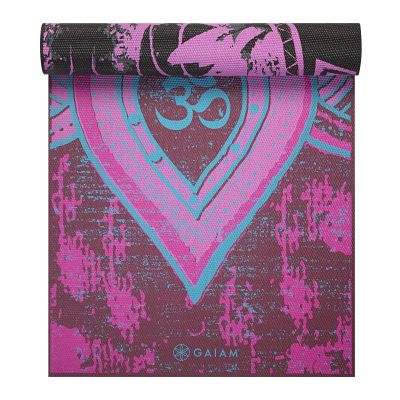 13. Gaiam „BE FREE“ doppelseitige Yogamatte 6 mm 62031