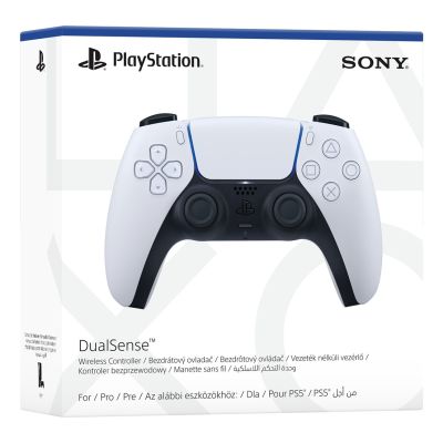 24. SONY DualSense WHITE PS5 Wireless Controller