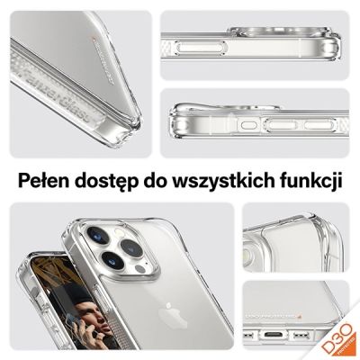 7. PanzerGlass Bundle 3in1 Set transparente Hülle + Folie + Kameraabdeckung für iPhone 15 Pro Max