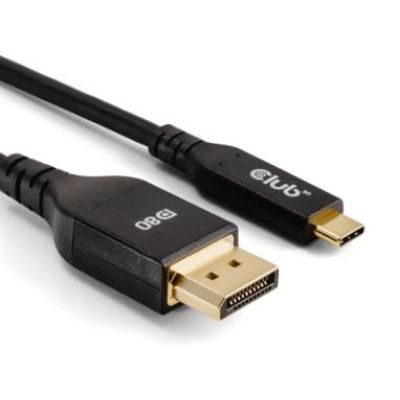 7. USB-C auf DP 1M/M/M CAC-1559 Club3D Kabel