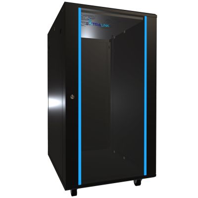 9. Extralink Rack-Schrank 22U 600x800 Schwarz Standgerät