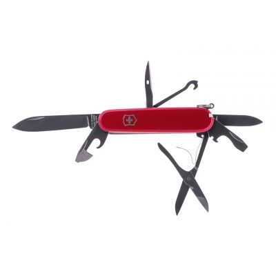 Victorinox Huntsman Taschenmesser, 15 f, 91mm, rot
