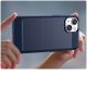 5. Carbon Case für iPhone 14 Plus flexible Gel-Rückseite blau