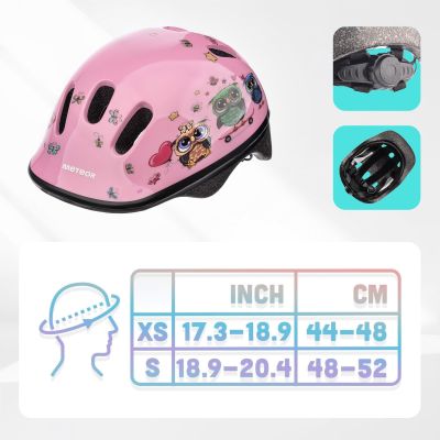 26. Kinderfahrradhelm METEOR KS06 little owl