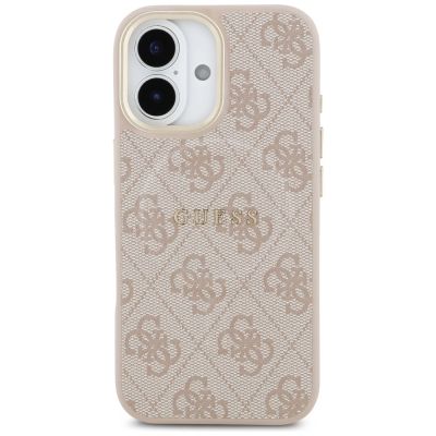 11. Guess 4G PU Classic Logo MagSafe Hülle für iPhone 17 - Pink