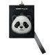 3. Nimmy Big Eyed Pet 2.0 Panda 3-in-1 Handytasche + Geldbörse + Tracker-Hülle - Schwarz