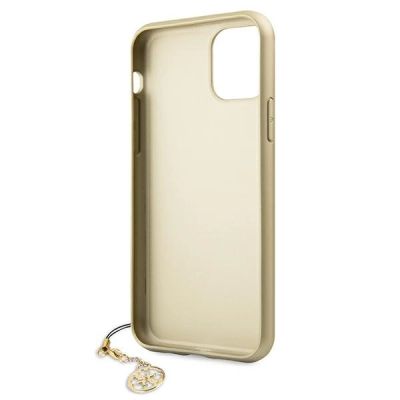 6. Guess GUHCN61GF4GGR iPhone 11 6.1" / Xr Grau/Grau Hartschale 4G Charms Collection