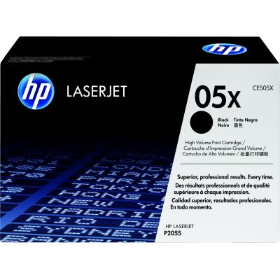 HP Toner Schwarz HP 05X, HP05X=CE505X, 6500 Seiten