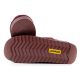 9. D.Franklin Damen Winter Schneestiefel, modisches Fellfutter, Burgund