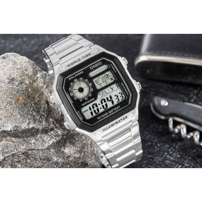 5. Herrenuhr CASIO AE-1200WHD-1AVEF + Box