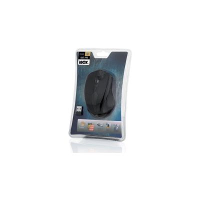 4. IBOX i005 Pro IMLAF005W Maus (Laser; 1600 DPI; schwarz)