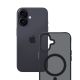 3. 3mk Smoke MagCase für iPhone 17 - Schwarz Halbtransparent