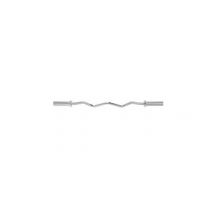 Olympic bar 120cm with clamps lock jaw blac GOL160