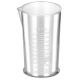 Stabmixer-Set MPM MBL-43, 500-ml-Behälter mit Edelstahlmesser, Edelstahl-Mixaufsatz, Leistung: 600 W