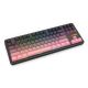 4. REDRAGON K728SP-RGB-PRO Antonium Pro Tastatur USB + RF Wireless + Bluetooth Schwarz, Pink
