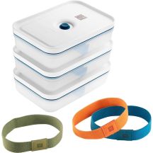 ZWILLING FRESH&SAVE Kunststoff-Starterset L, Marineblau