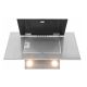 3. Kaminhaube AKPO WK-4 NERO ECO 60 GRAU / SCHWARZES GLAS