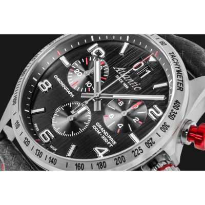 4. Herrenuhr Atlantic Grand Prix Chrono 55463.41.65 + Box