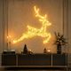 5. Rentier-Lichterkette 79 x 73 cm, 540 LEDs, Gold