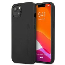 AMG Lederhülle mit Heißprägung für iPhone 13 mini – Schwarz