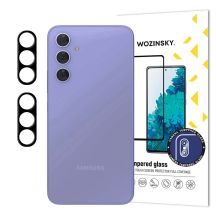 Schwarzes Wozinsky Vollkameraglas für Samsung Galaxy A17 / A17 5G, 2er Set