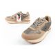8. Lee Cooper Damen Sneaker, modisch, bequem, langlebig, beige, grau