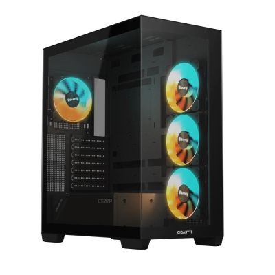 9. GIGABYTE C500 PANORAMIC STEALTH Midi-Tower Schwarz