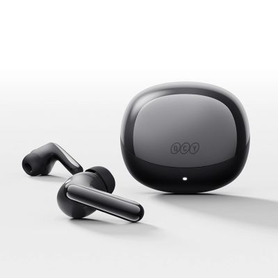 6. QCY Melobuds N60 Kabellose In-Ear-Kopfhörer mit LDAC und ANC-Geräuschunterdrückung – Schwarz