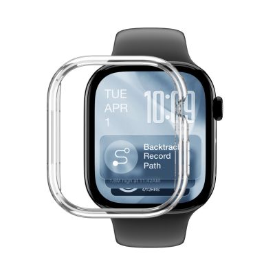 3. AmazingThing Minimalistische Schutzhülle für Apple Watch Series 11 46 mm – Transparent