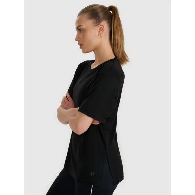 4. Oversize-T-Shirt für Damen aus Modal 4F 4FRAW25TTSHF3408-20S