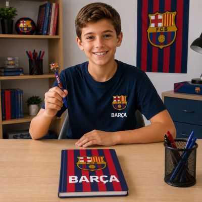 5. FC Barcelona Notizbuch- und Stiftset Barca 2700002524