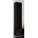VIGO Vollvitrine „180“ 180/40/30 schwarz/schwarz halb